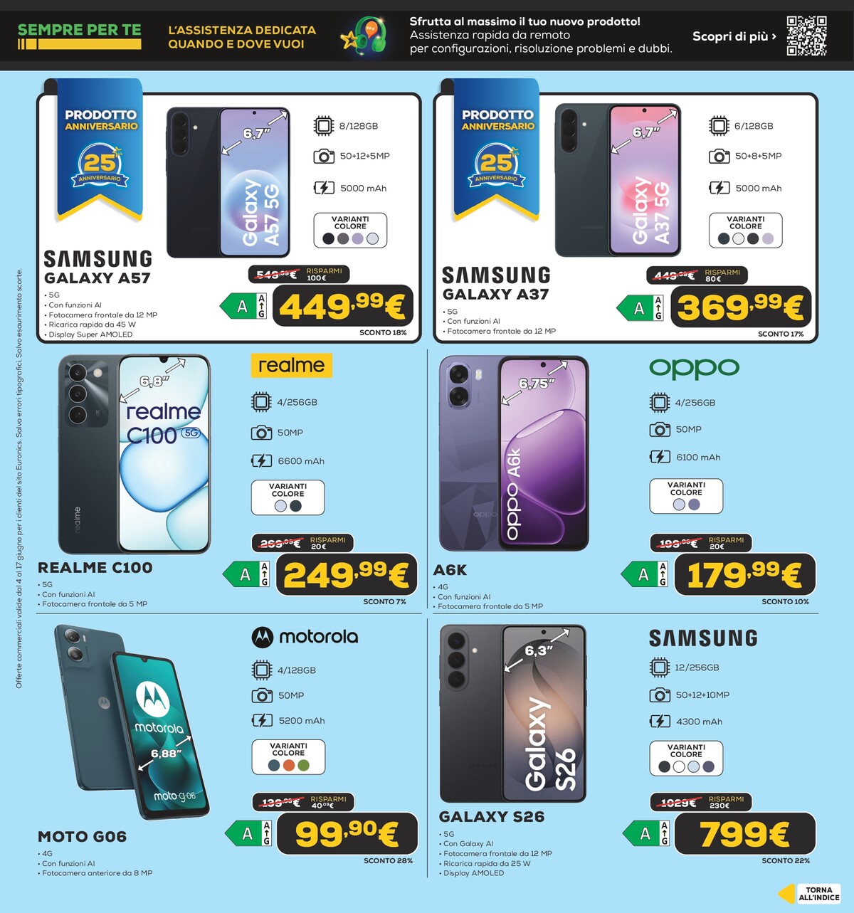 euronics - Volantino attuale di Euronics - Black Friday d'Estate valido dal giovedì 04/06/2026 al mercoledì 17/06/2026 - page: 6