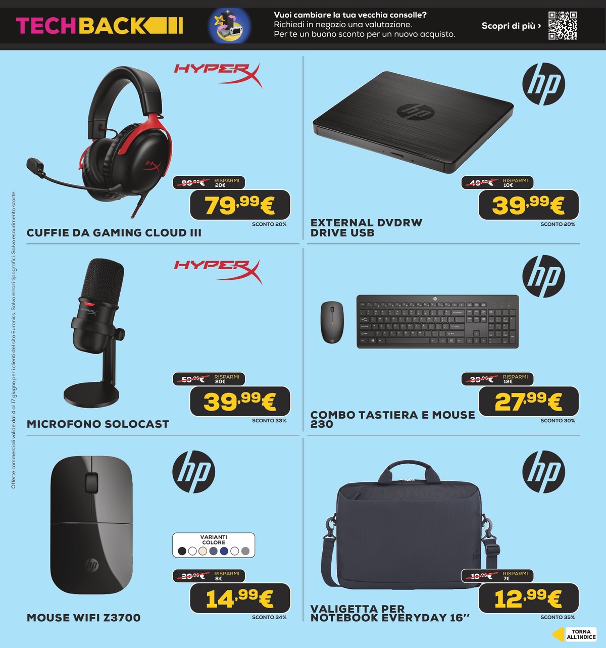 euronics - Volantino attuale di Euronics - Black Friday d'Estate valido dal giovedì 04/06/2026 al mercoledì 17/06/2026 - page: 19