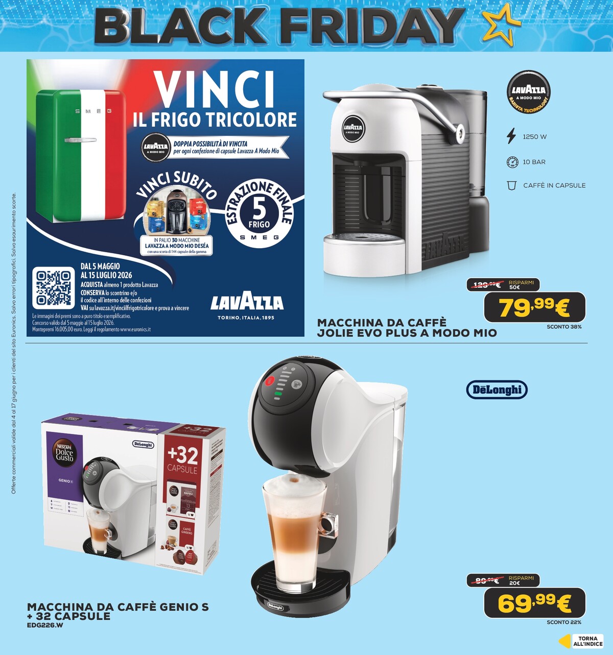 euronics - Volantino attuale di Euronics - Black Friday d'Estate valido dal giovedì 04/06/2026 al mercoledì 17/06/2026 - page: 39