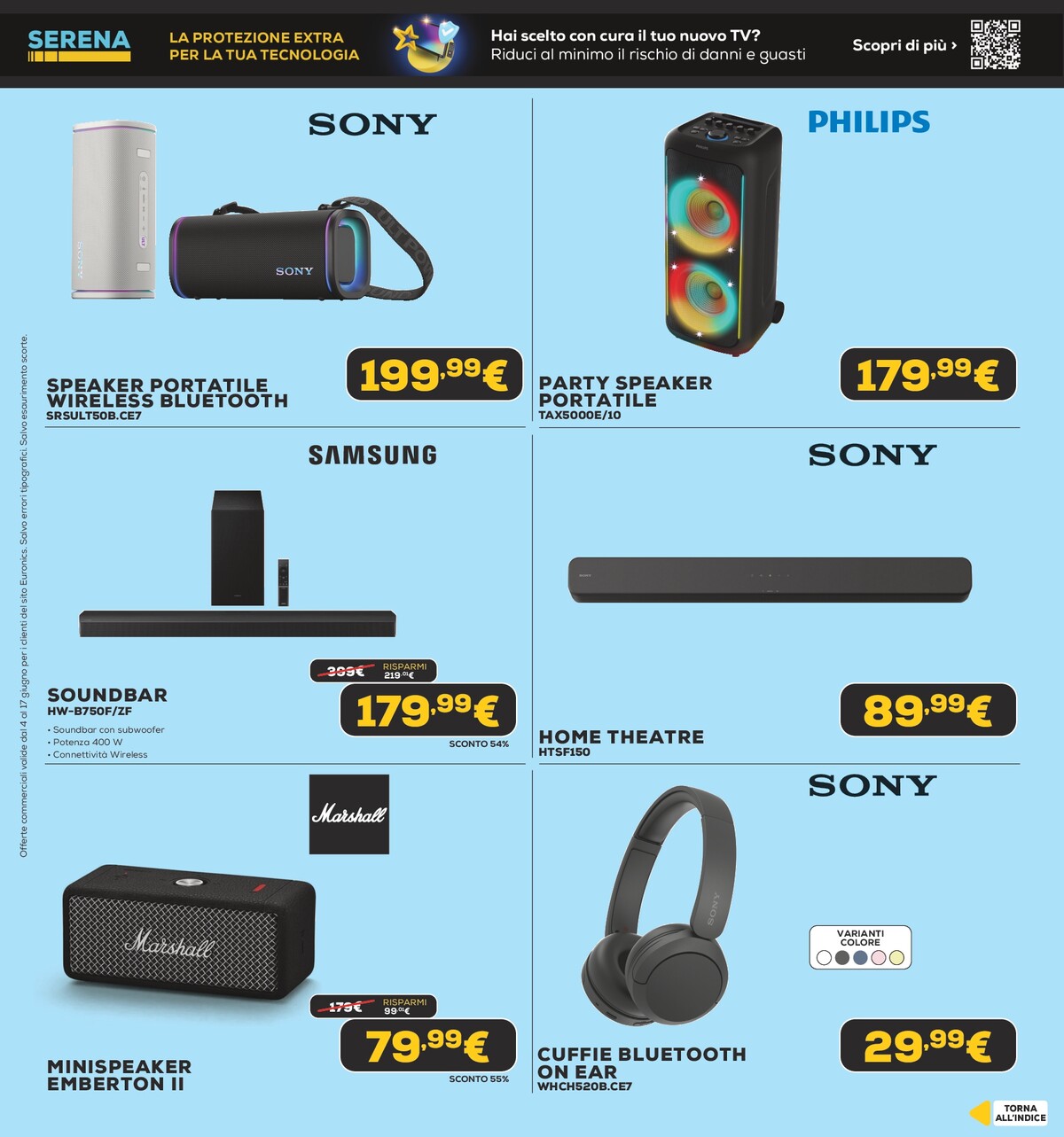 euronics - Volantino attuale di Euronics - Black Friday d'Estate valido dal giovedì 04/06/2026 al mercoledì 17/06/2026 - page: 48