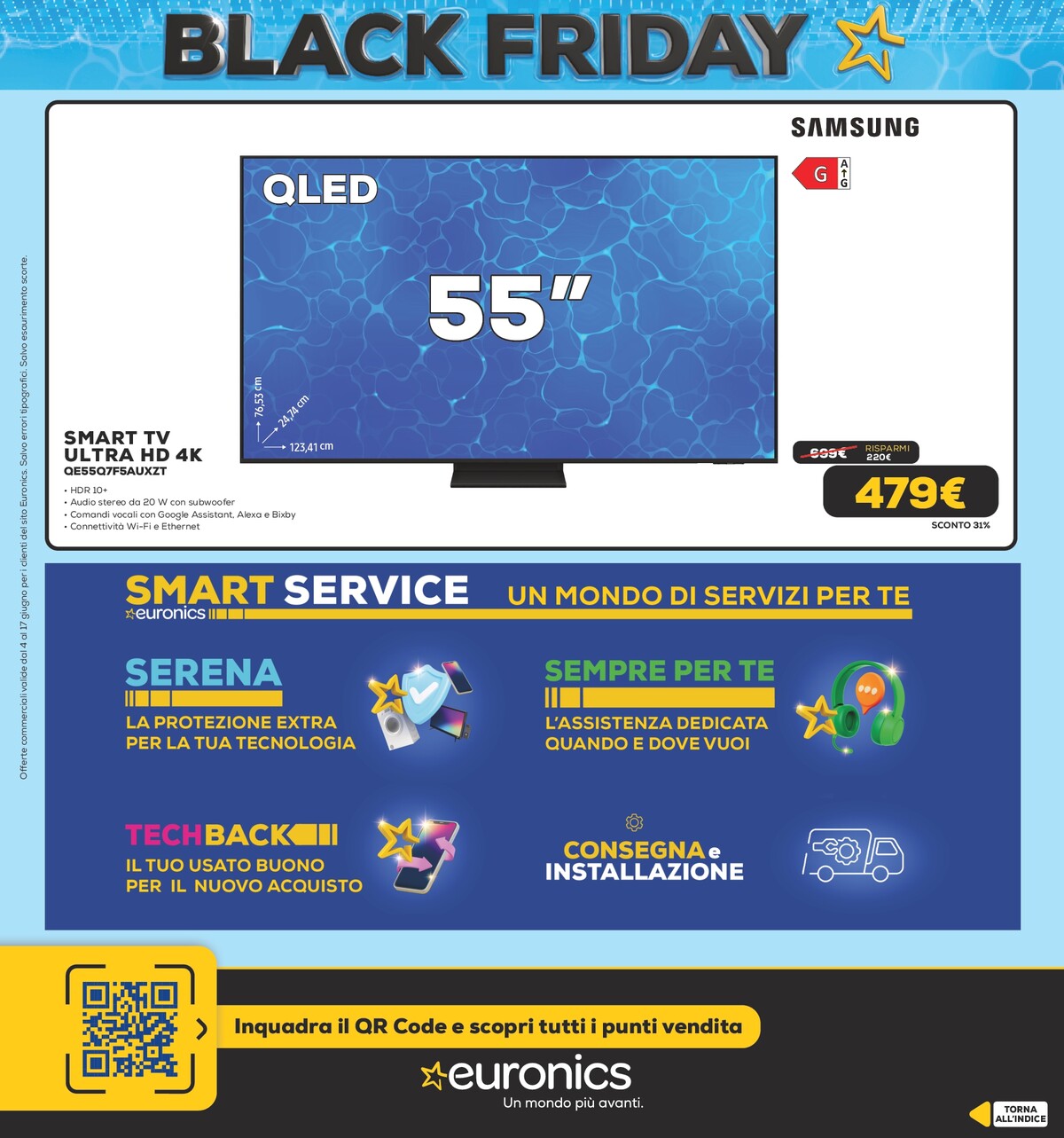 euronics - Volantino attuale di Euronics - Black Friday d'Estate valido dal giovedì 04/06/2026 al mercoledì 17/06/2026 - page: 49