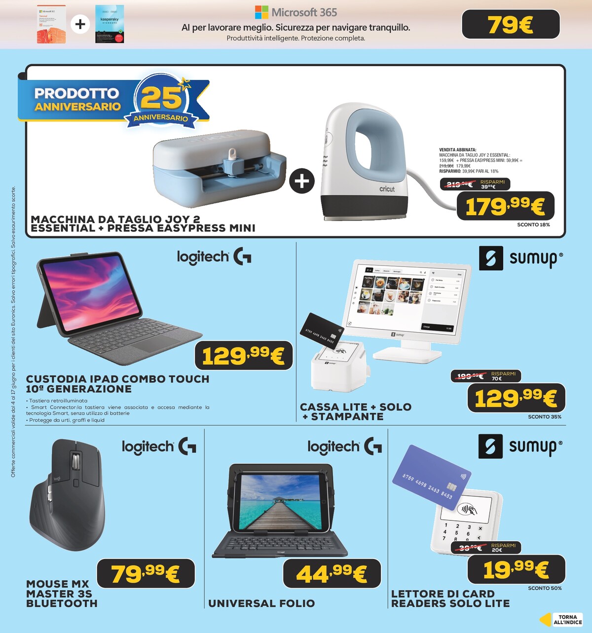 euronics - Volantino attuale di Euronics - Black Friday d'Estate valido dal giovedì 04/06/2026 al mercoledì 17/06/2026 - page: 22