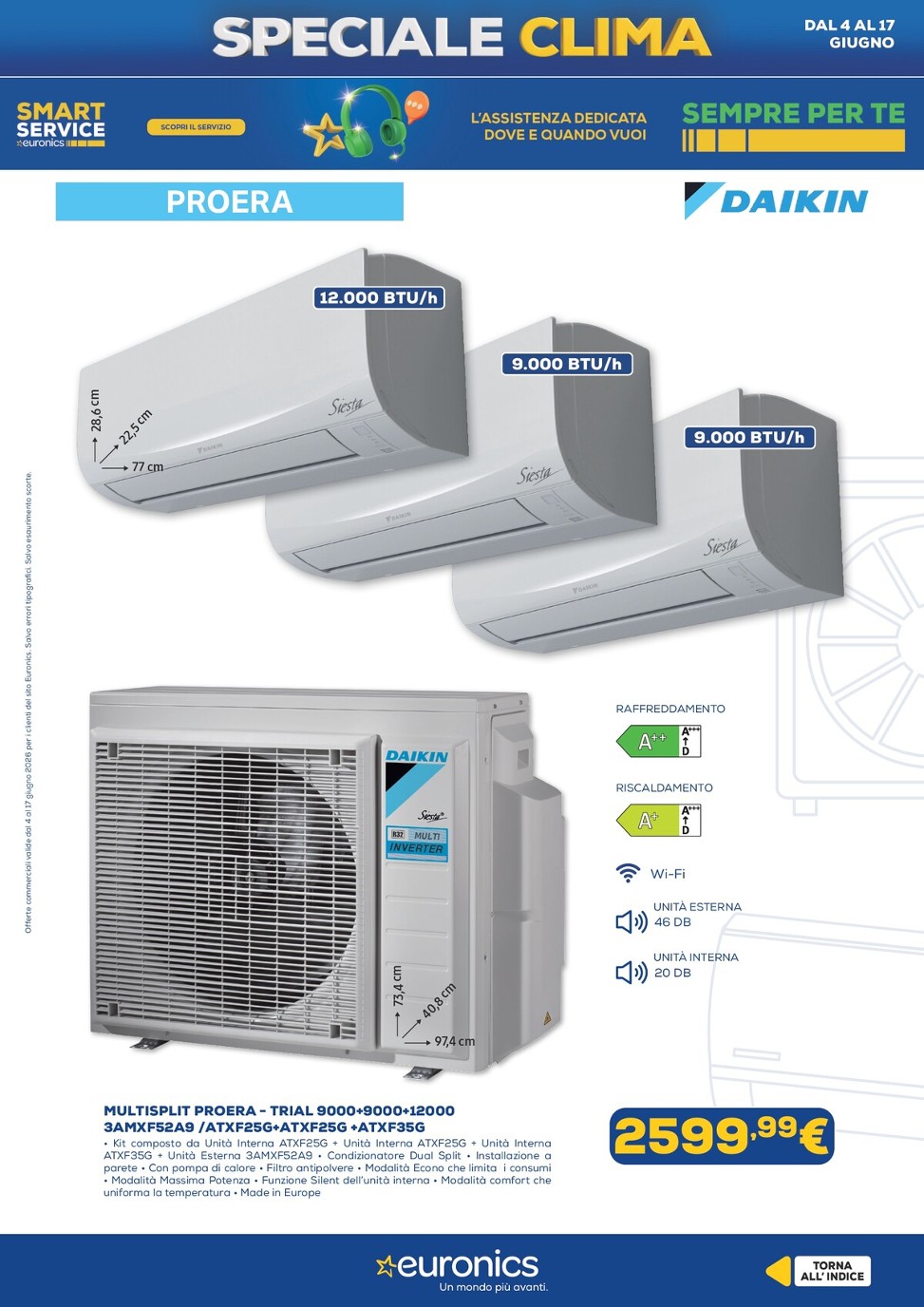 euronics - Volantino attuale di Euronics - Speciale Clima valido dal giovedì 04/06/2026 al mercoledì 17/06/2026 - page: 15