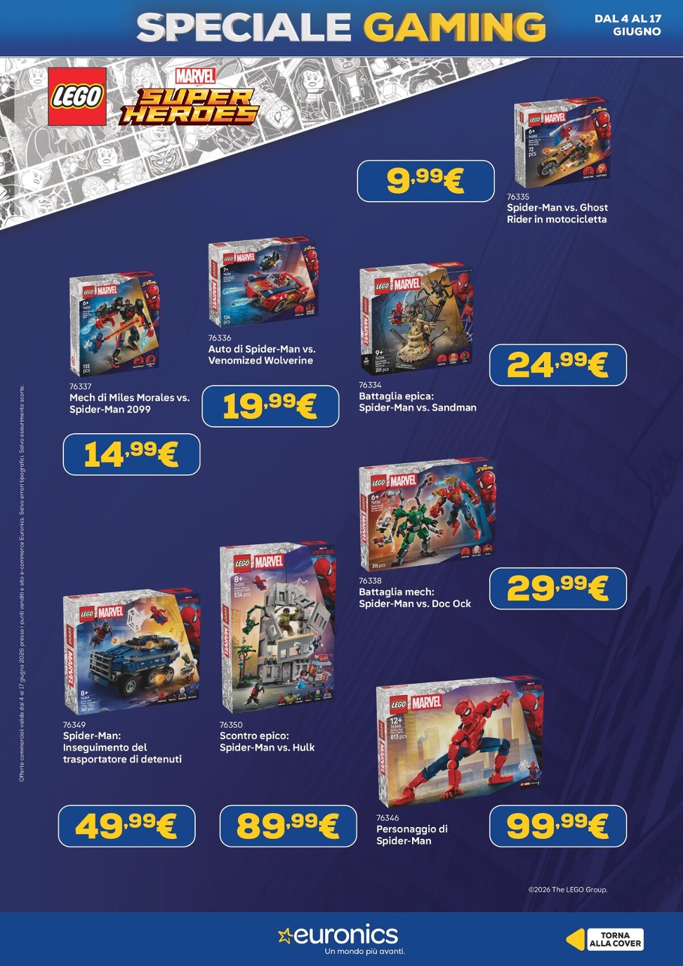 euronics - Volantino attuale di Euronics - Speciale Gaming valido dal giovedì 04/06/2026 al mercoledì 17/06/2026 - page: 10