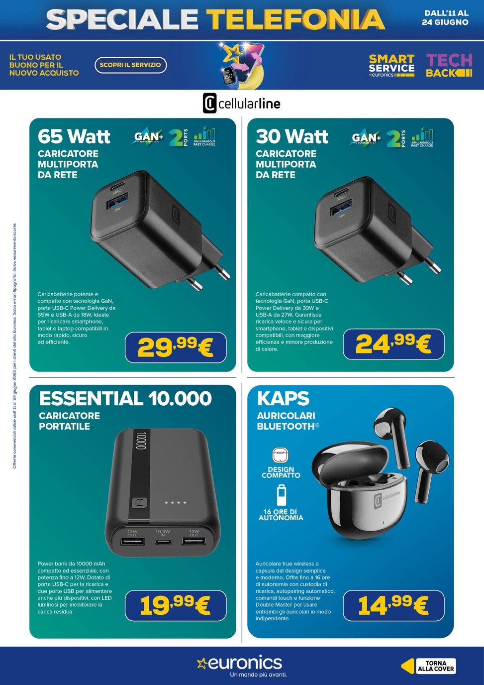 euronics - Volantino attuale di Euronics - Speciale Telefonia valido dal giovedì 11/06/2026 al mercoledì 24/06/2026 - page: 12