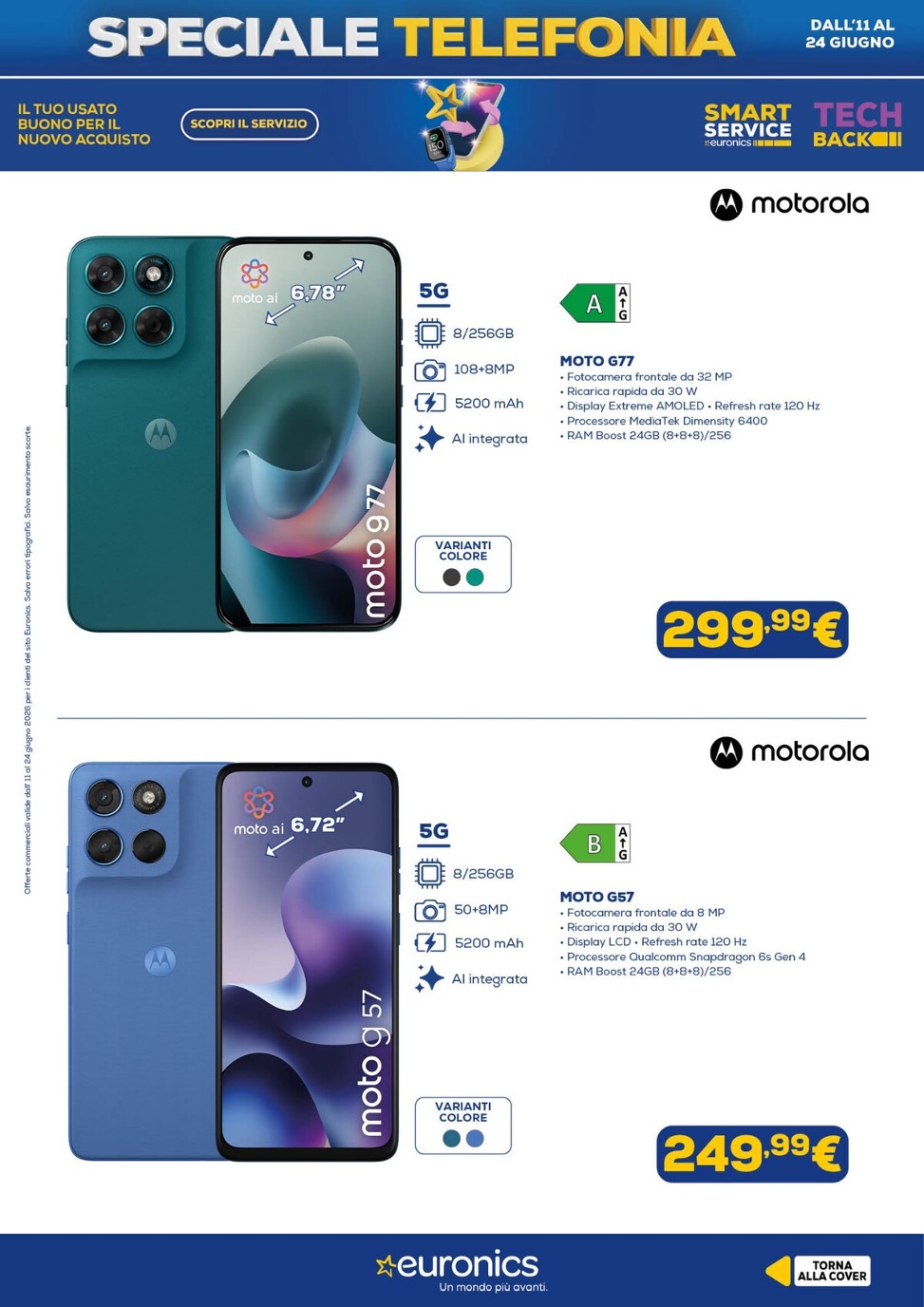 euronics - Volantino attuale di Euronics - Speciale Telefonia valido dal giovedì 11/06/2026 al mercoledì 24/06/2026 - page: 7