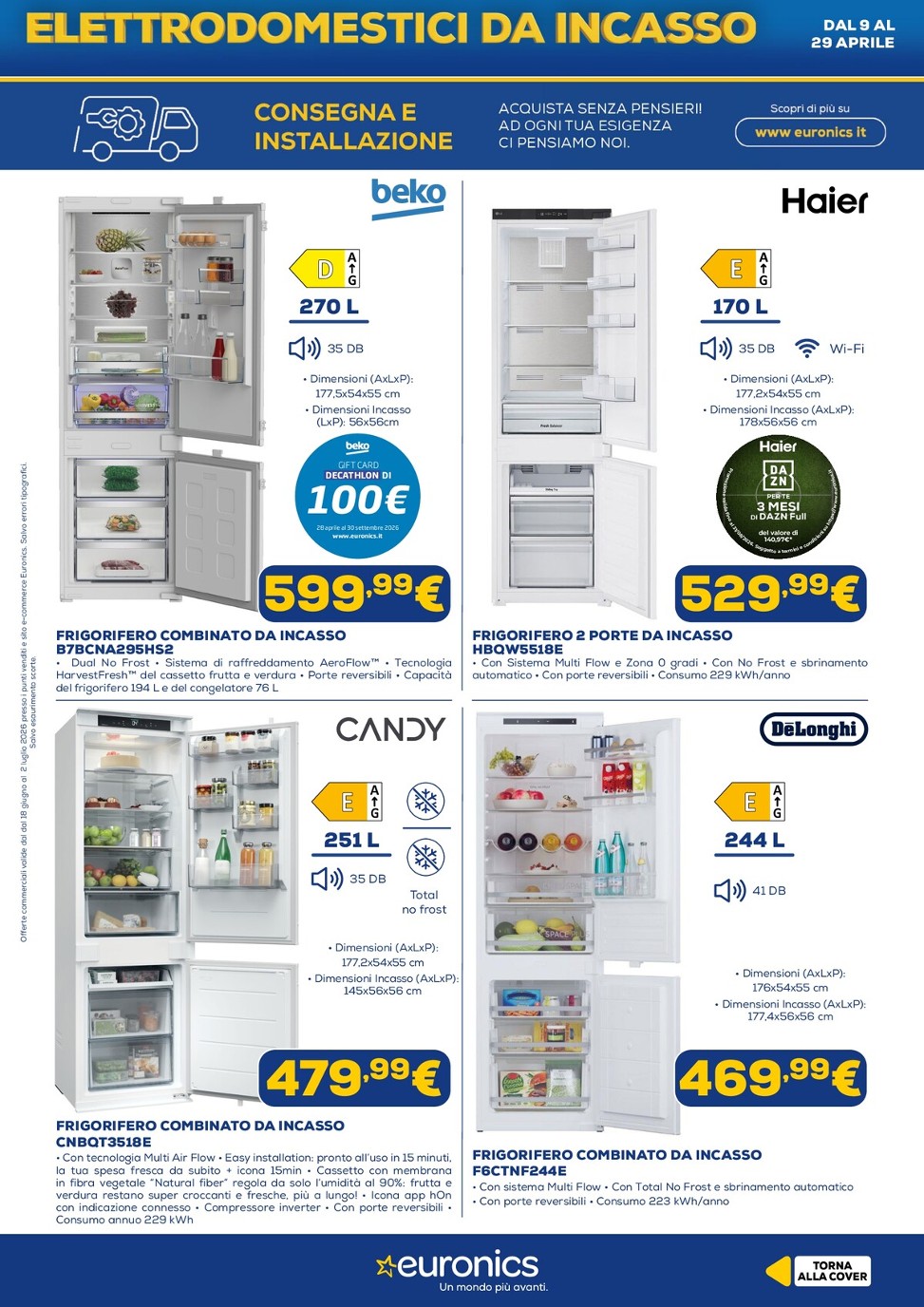 euronics - Volantino attuale di Euronics valido dal giovedì 18/06/2026 al giovedì 02/07/2026 - page: 5