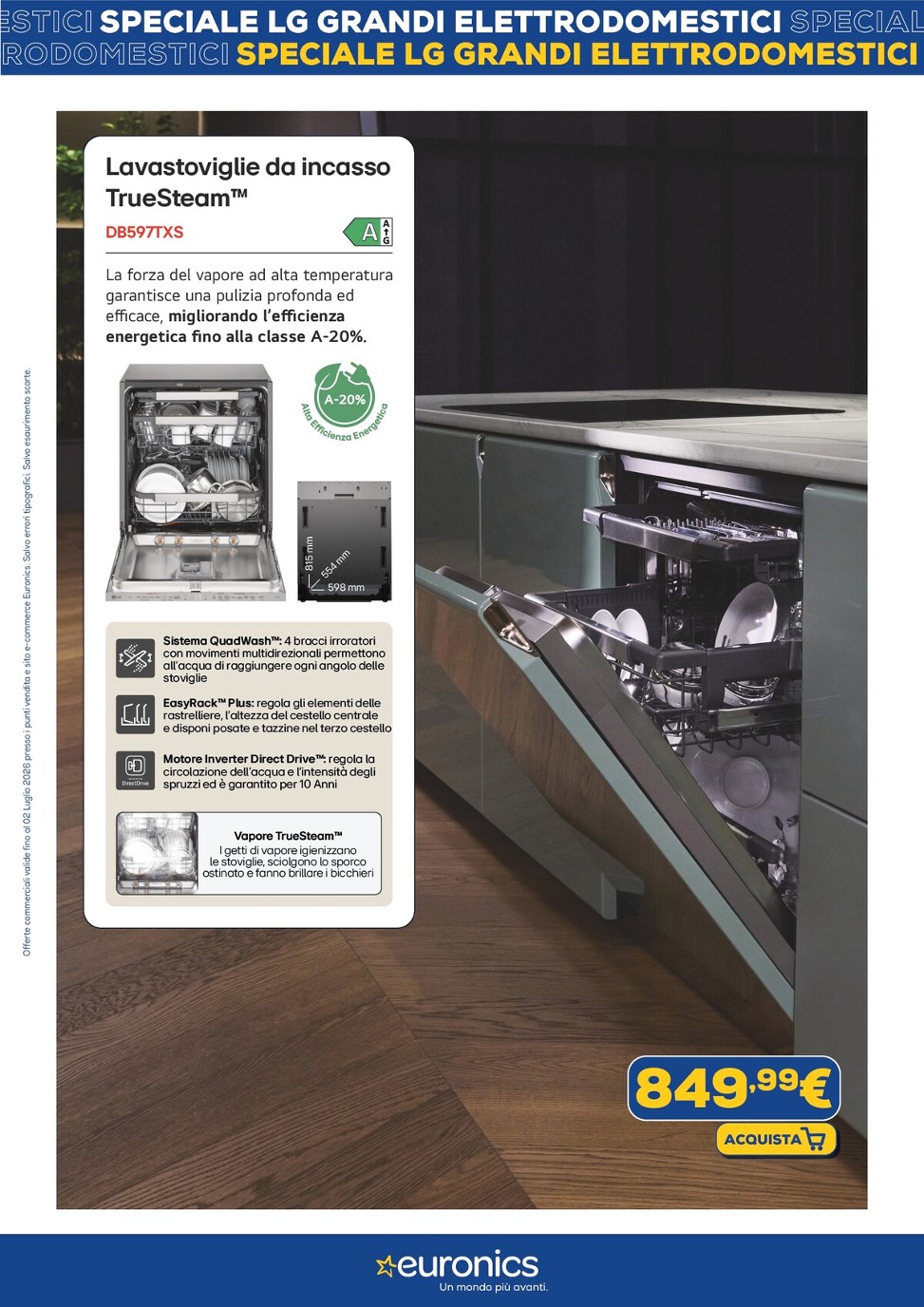euronics - Volantino attuale di Euronics - LG valido dal giovedì 18/06/2026 al giovedì 02/07/2026 - page: 9