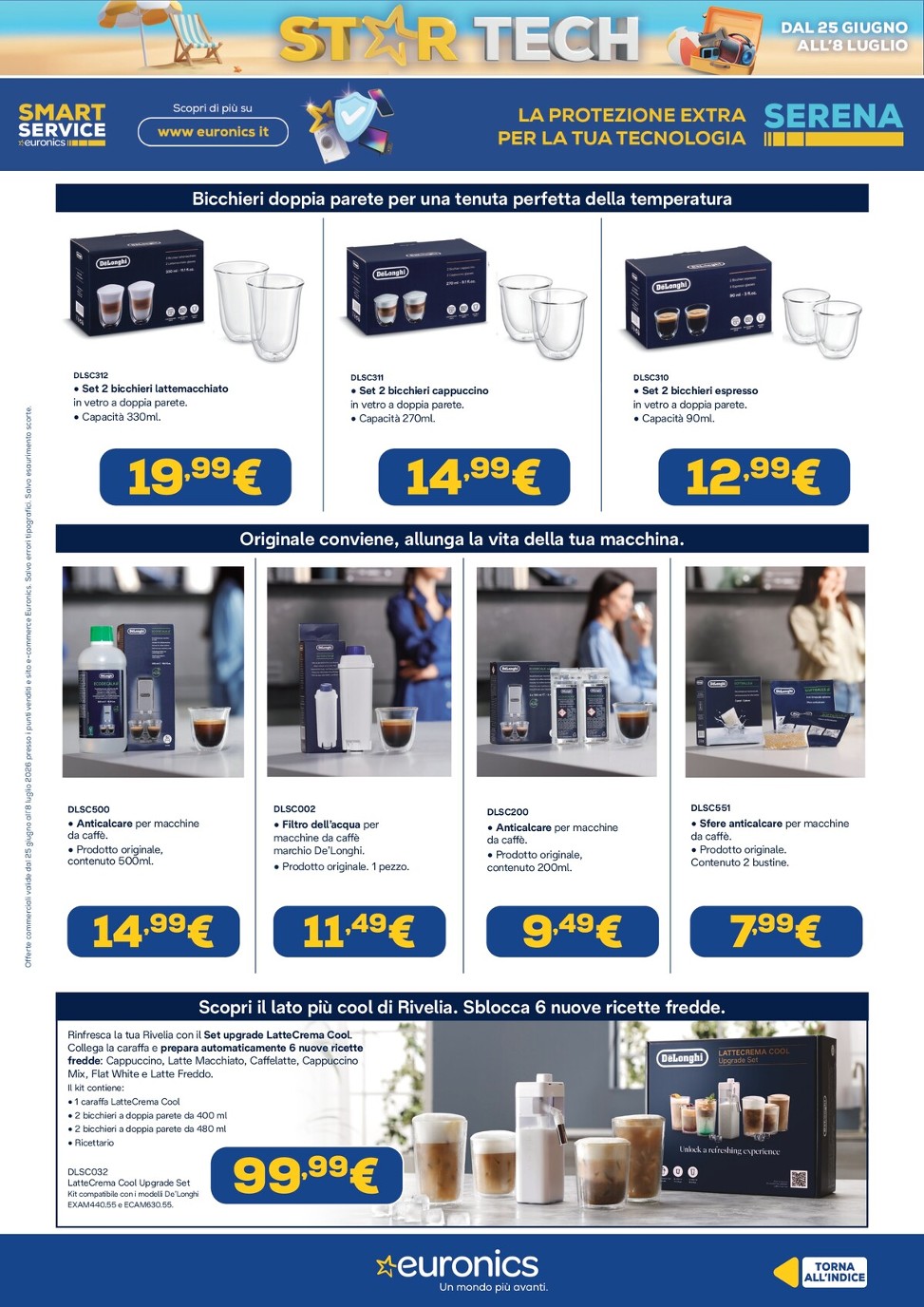 euronics - Volantino attuale di Euronics valido dal giovedì 25/06/2026 al mercoledì 08/07/2026 - page: 19