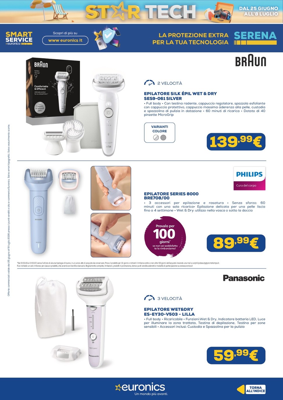 euronics - Volantino attuale di Euronics valido dal giovedì 25/06/2026 al mercoledì 08/07/2026 - page: 28
