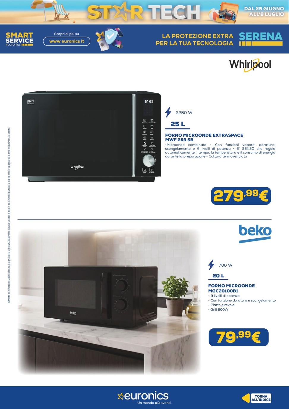 euronics - Volantino attuale di Euronics valido dal giovedì 25/06/2026 al mercoledì 08/07/2026 - page: 10