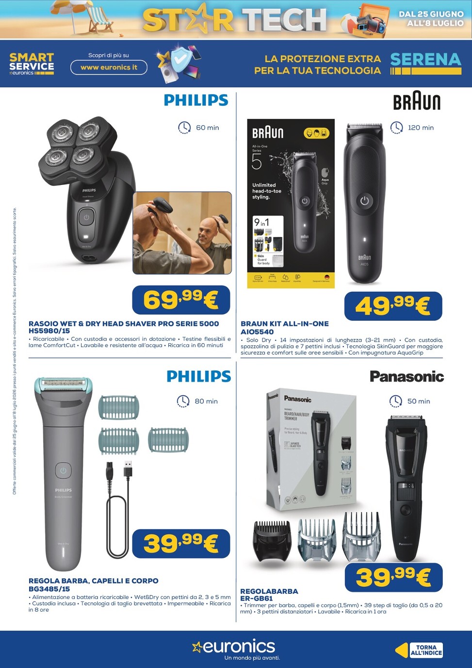 euronics - Volantino attuale di Euronics valido dal giovedì 25/06/2026 al mercoledì 08/07/2026 - page: 29