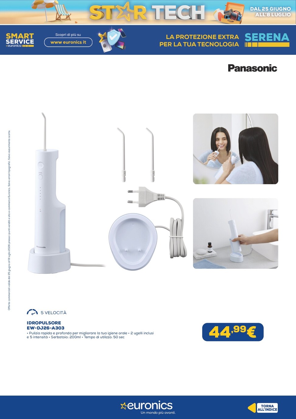 euronics - Volantino attuale di Euronics valido dal giovedì 25/06/2026 al mercoledì 08/07/2026 - page: 34