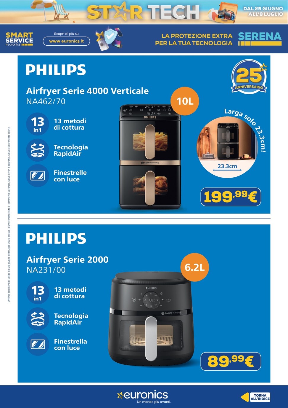 euronics - Volantino attuale di Euronics valido dal giovedì 25/06/2026 al mercoledì 08/07/2026 - page: 12