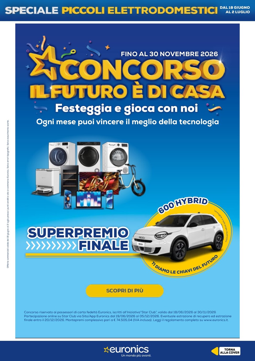 euronics - Volantino attuale di Euronics - Speciale Piccoli Elettrodomestici valido dal giovedì 18/06/2026 al giovedì 02/07/2026 - page: 2
