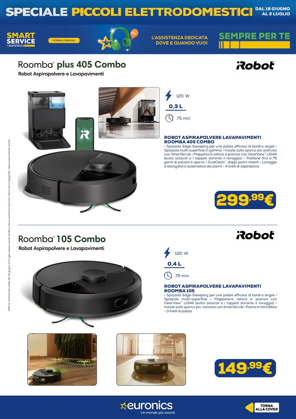 euronics - Volantino attuale di Euronics - Speciale Piccoli Elettrodomestici valido dal giovedì 18/06/2026 al giovedì 02/07/2026 - page: 11