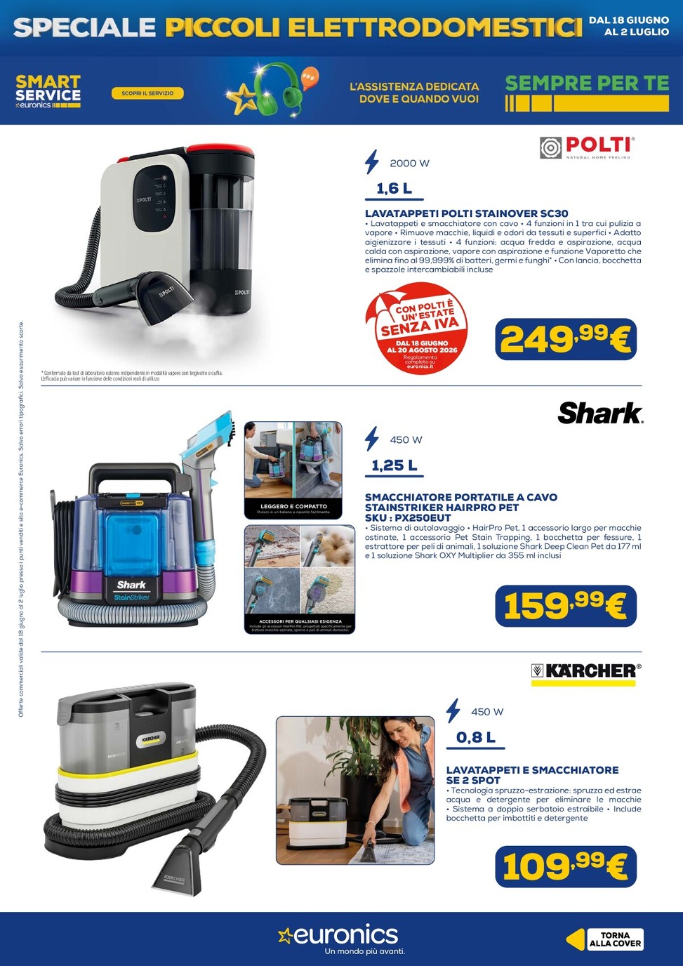 euronics - Volantino attuale di Euronics - Speciale Piccoli Elettrodomestici valido dal giovedì 18/06/2026 al giovedì 02/07/2026 - page: 7
