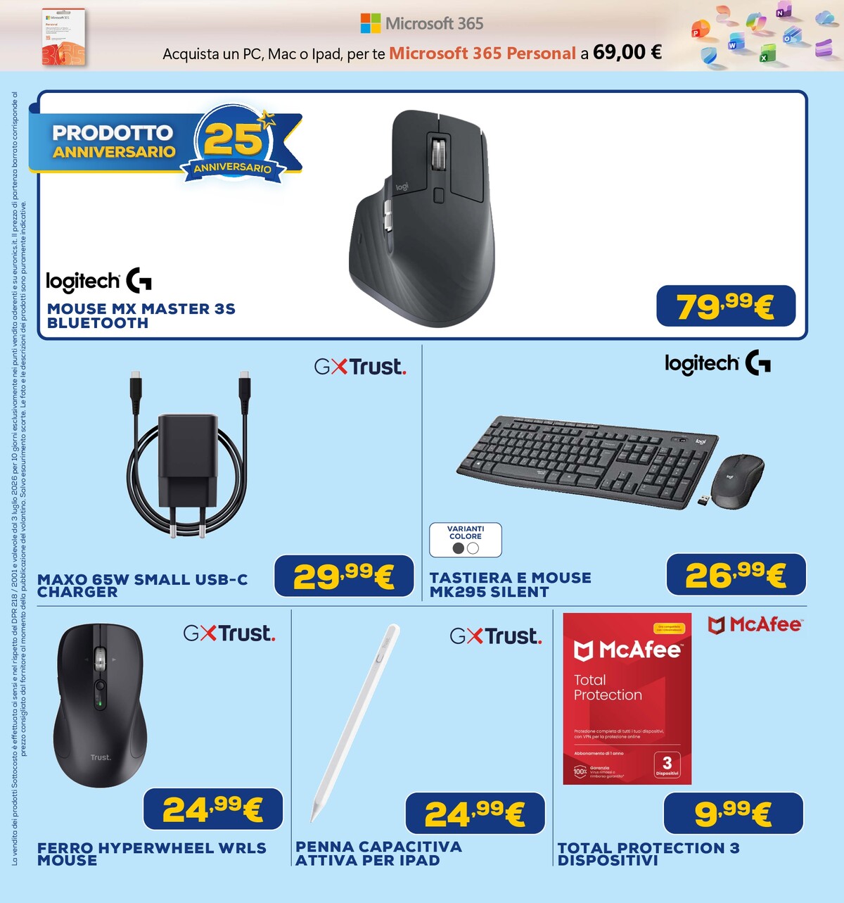 euronics - Volantino attuale di Euronics - Sottocosto valido dal venerdì 03/07/2026 al mercoledì 15/07/2026 - page: 26