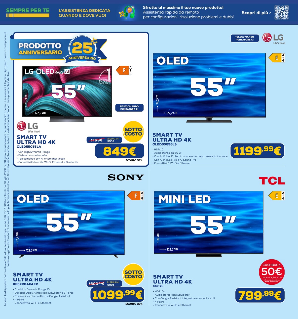 euronics - Volantino attuale di Euronics - Sottocosto valido dal venerdì 03/07/2026 al mercoledì 15/07/2026 - page: 16