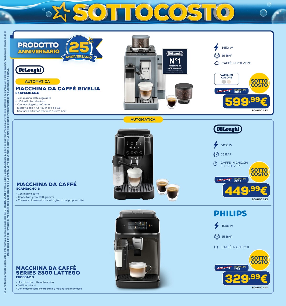 euronics - Volantino attuale di Euronics - Sottocosto valido dal venerdì 03/07/2026 al mercoledì 15/07/2026 - page: 35