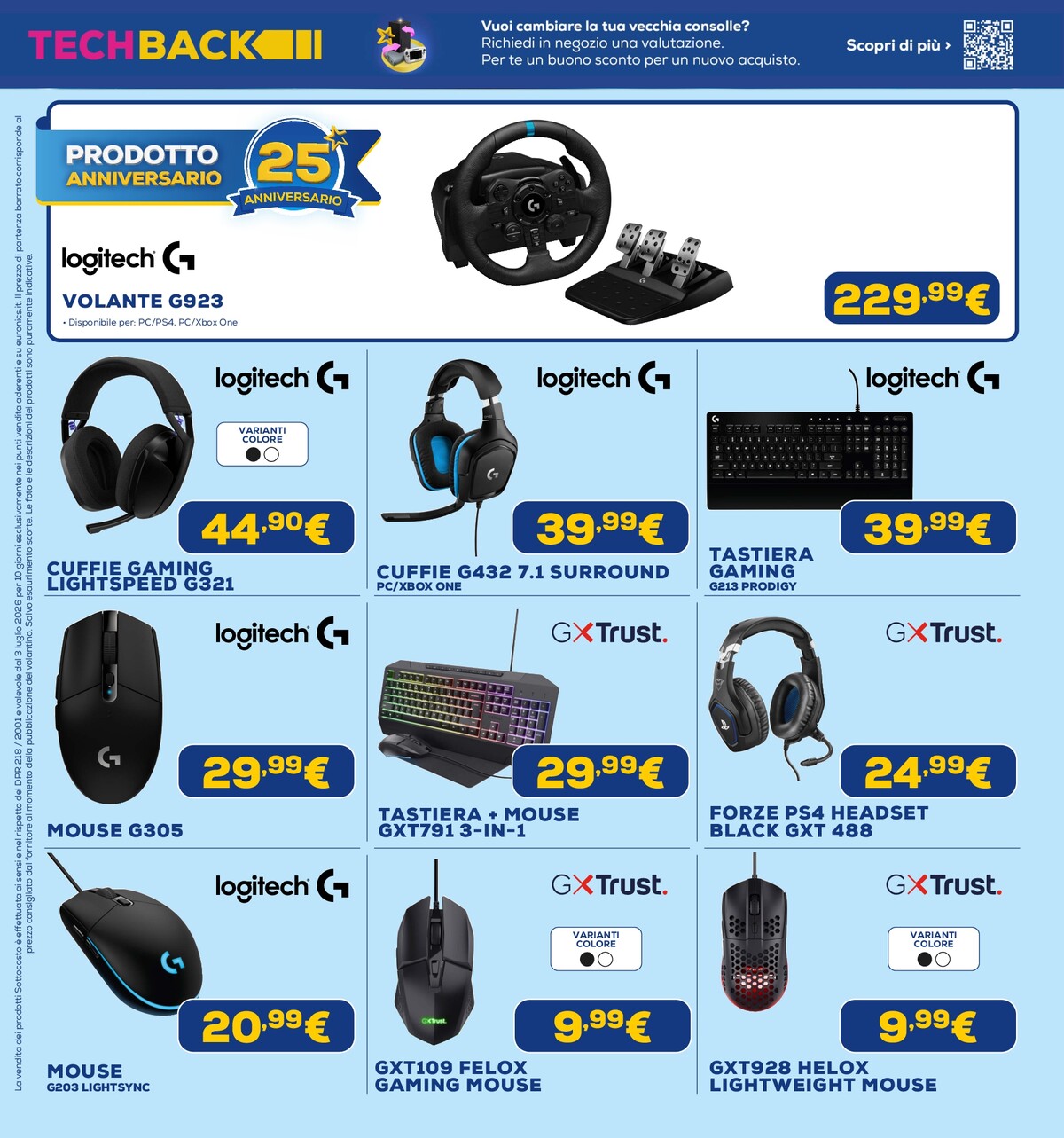 euronics - Volantino attuale di Euronics - Sottocosto valido dal venerdì 03/07/2026 al mercoledì 15/07/2026 - page: 30