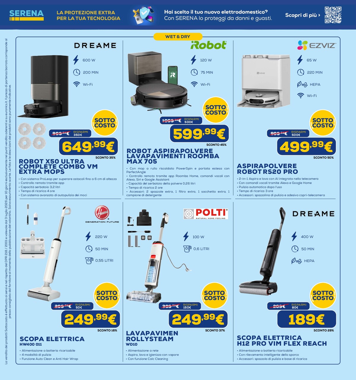 euronics - Volantino attuale di Euronics - Sottocosto valido dal venerdì 03/07/2026 al mercoledì 15/07/2026 - page: 32