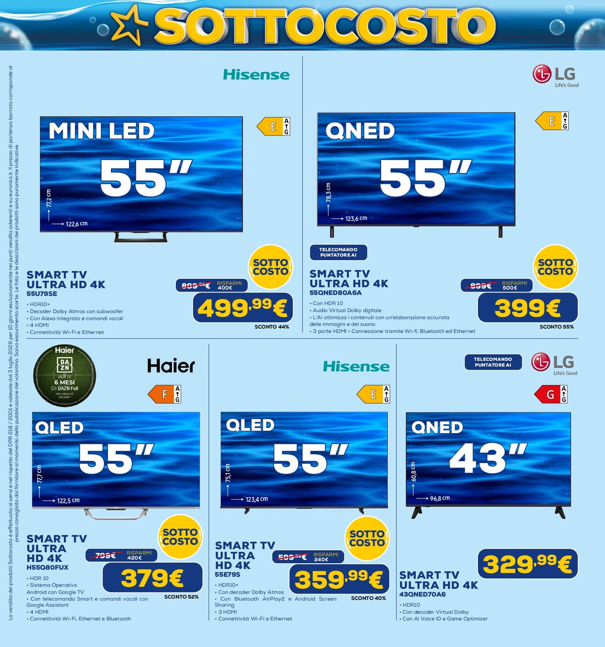 euronics - Volantino attuale di Euronics - Sottocosto valido dal venerdì 03/07/2026 al mercoledì 15/07/2026 - page: 17