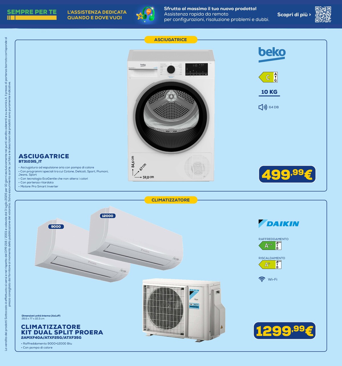 euronics - Volantino attuale di Euronics - Sottocosto valido dal venerdì 03/07/2026 al mercoledì 15/07/2026 - page: 8
