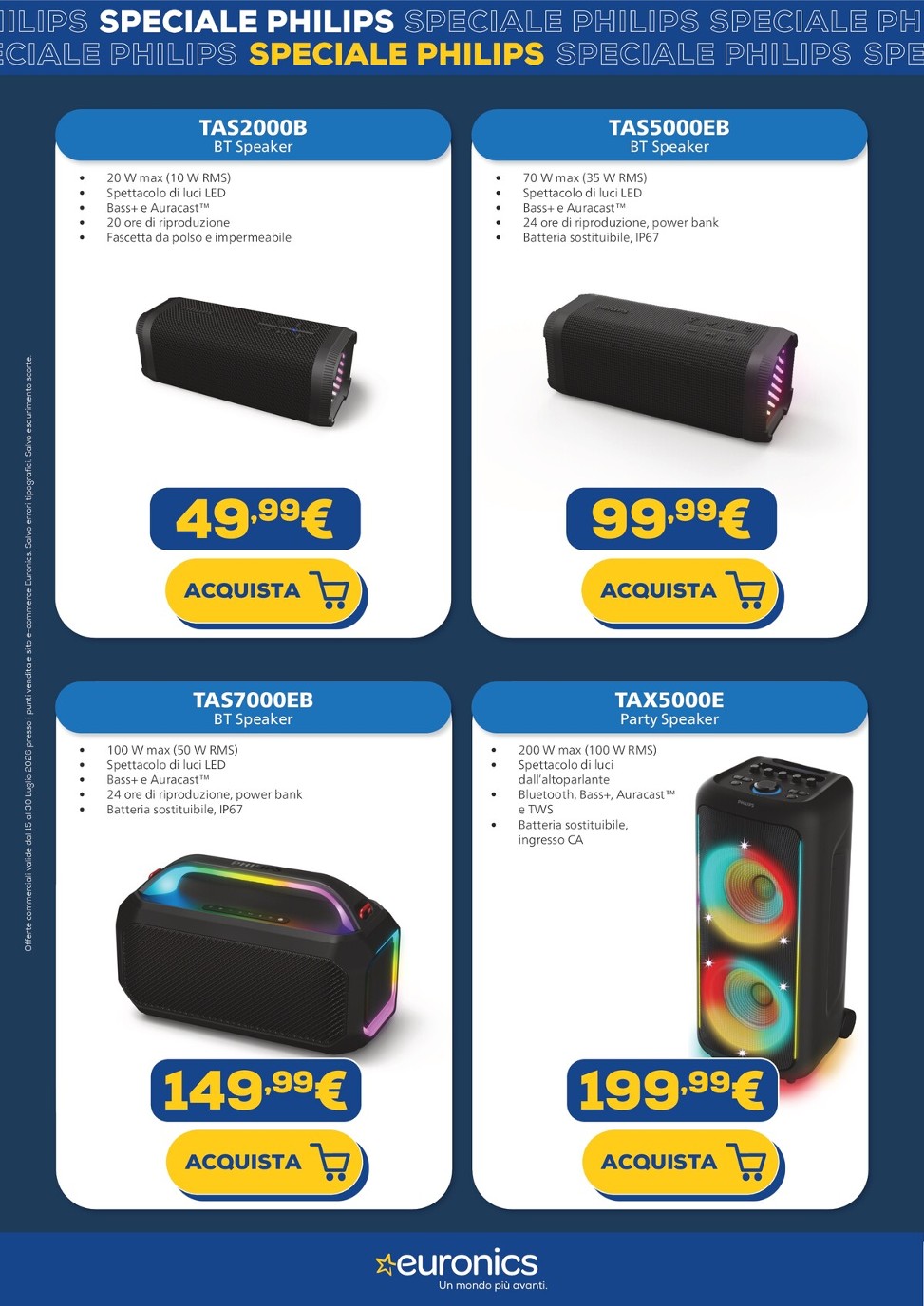 euronics - Volantino attuale di Euronics - Speciale Philips valido dal mercoledì 15/07/2026 al giovedì 30/07/2026 - page: 5