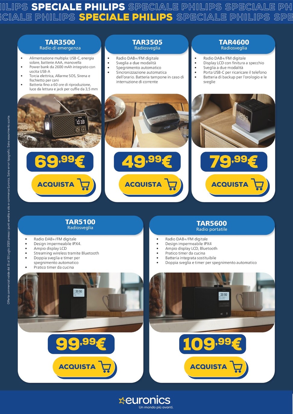euronics - Volantino attuale di Euronics - Speciale Philips valido dal mercoledì 15/07/2026 al giovedì 30/07/2026 - page: 14