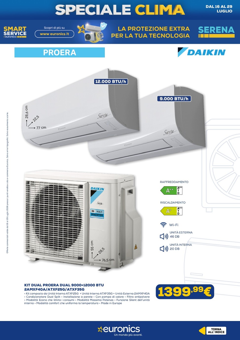 euronics - Volantino attuale di Euronics - Speciale Clima valido dal giovedì 16/07/2026 al mercoledì 29/07/2026 - page: 7