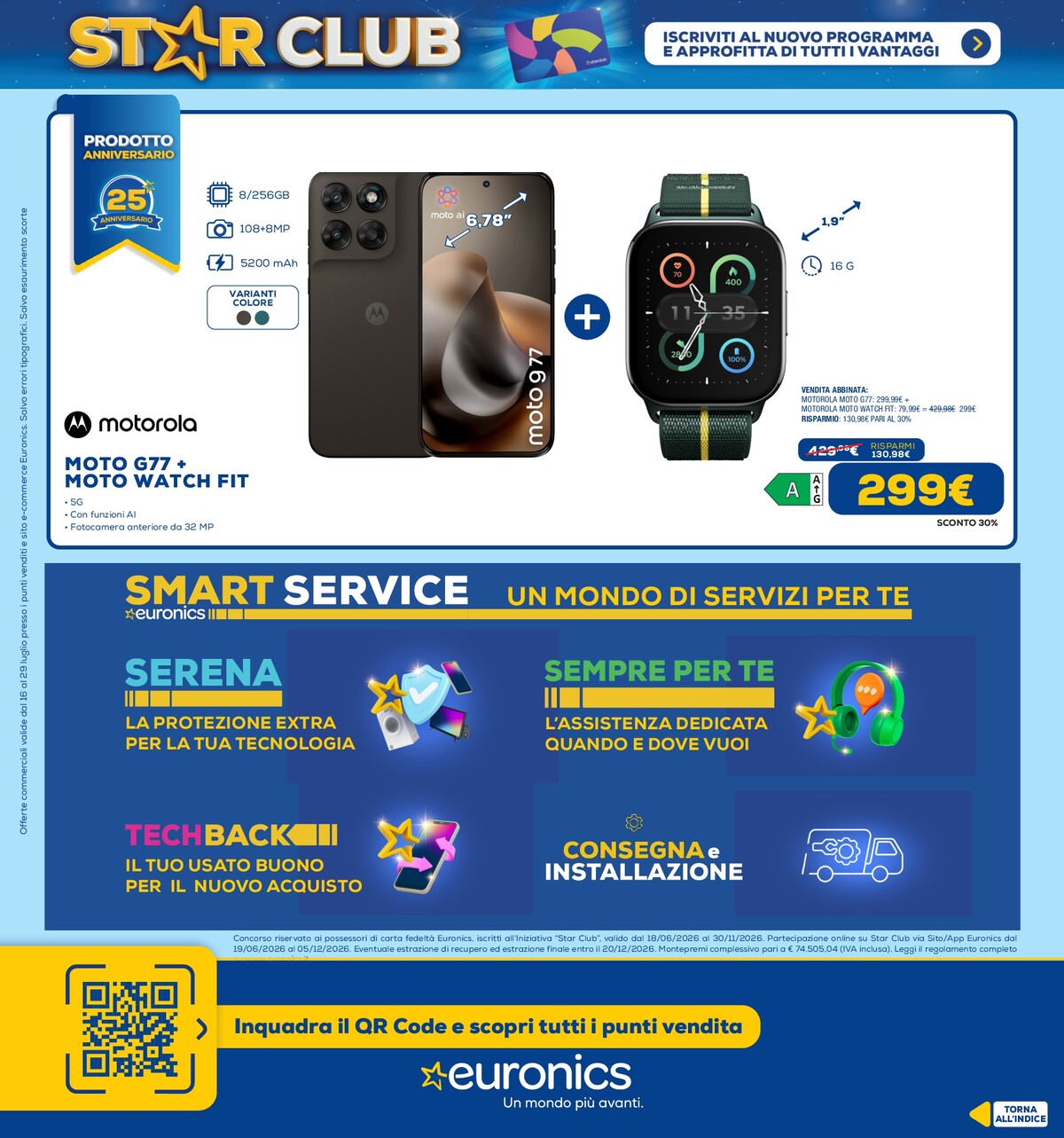 euronics - Volantino attuale di Euronics - Star Club valido dal giovedì 16/07/2026 al mercoledì 29/07/2026 - page: 39