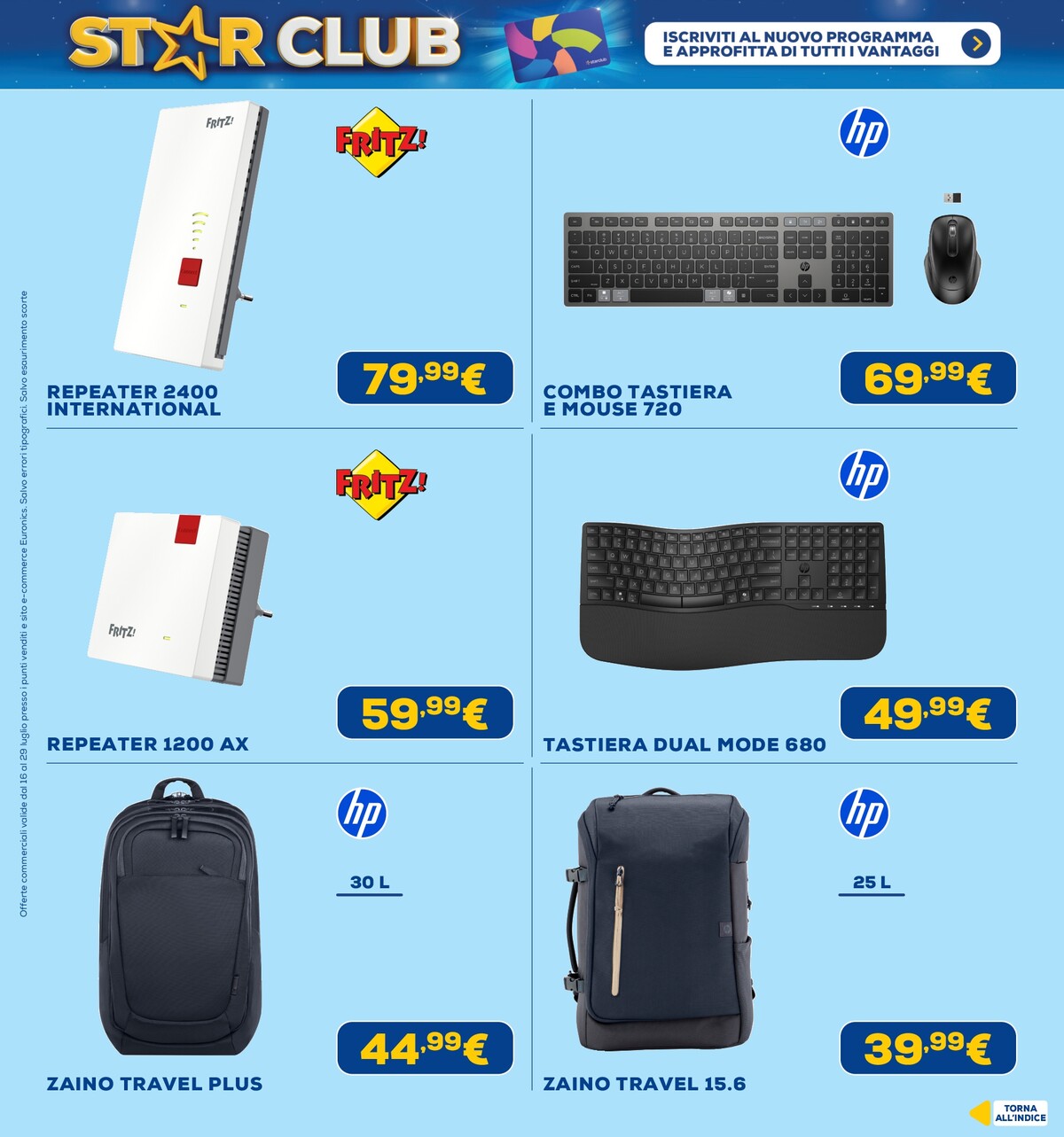 euronics - Volantino attuale di Euronics - Star Club valido dal giovedì 16/07/2026 al mercoledì 29/07/2026 - page: 35
