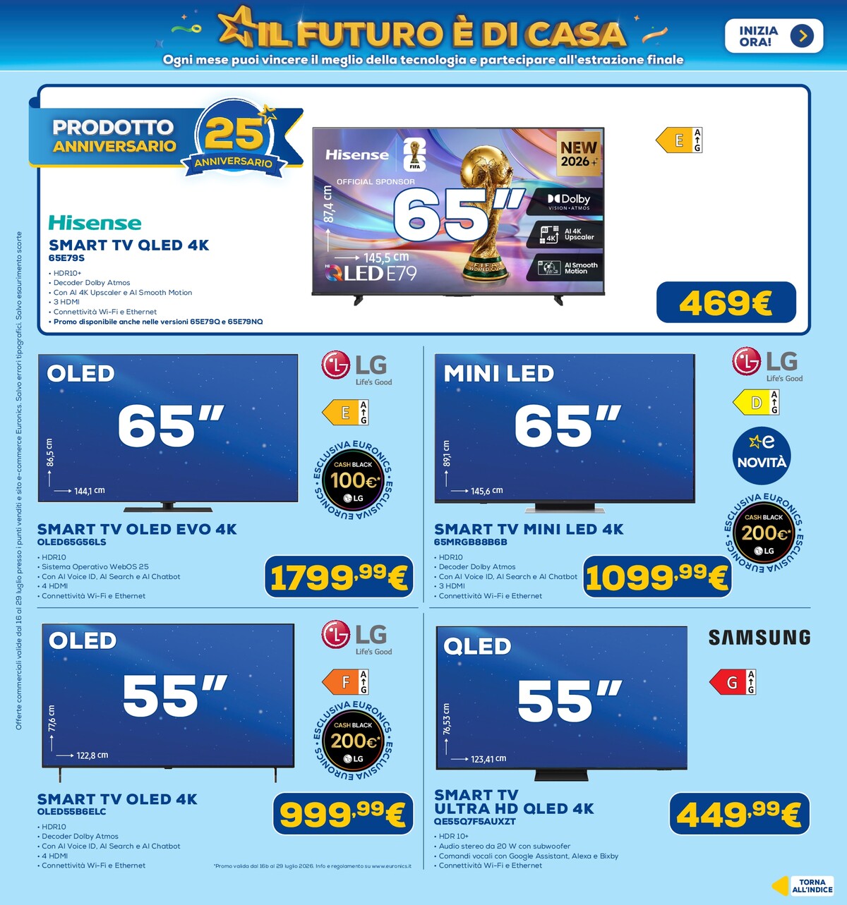 euronics - Volantino attuale di Euronics - Star Club valido dal giovedì 16/07/2026 al mercoledì 29/07/2026 - page: 24