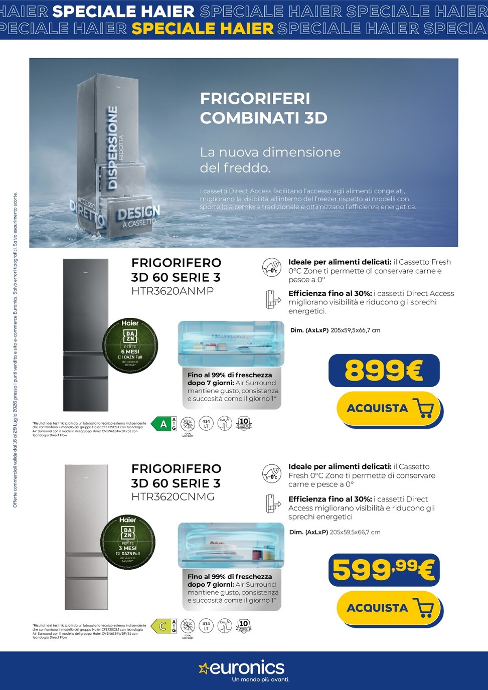 euronics - Volantino attuale di Euronics - Speciale Haier valido dal giovedì 16/07/2026 al mercoledì 29/07/2026 - page: 7