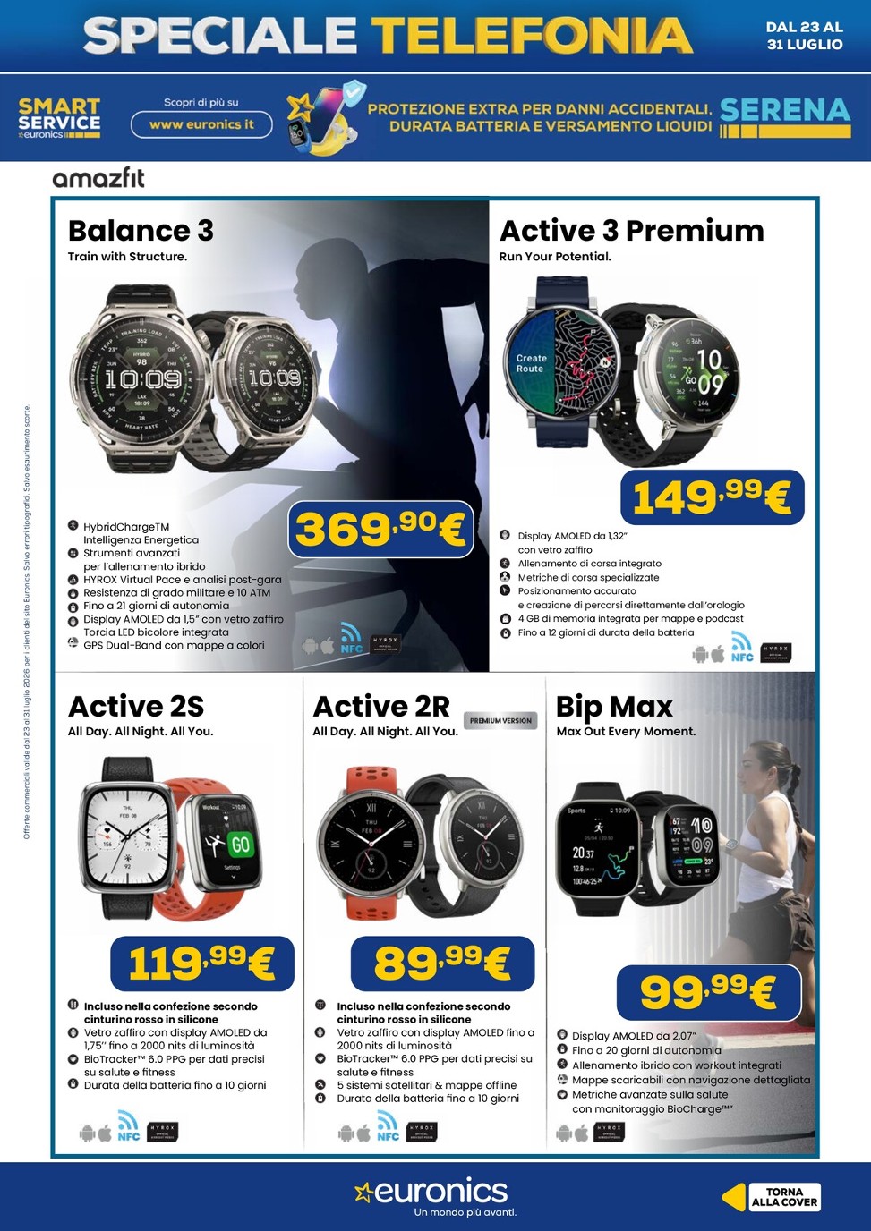 euronics - Volantino attuale di Euronics - Speciale Telefonia valido dal giovedì 23/07/2026 al venerdì 31/07/2026 - page: 11