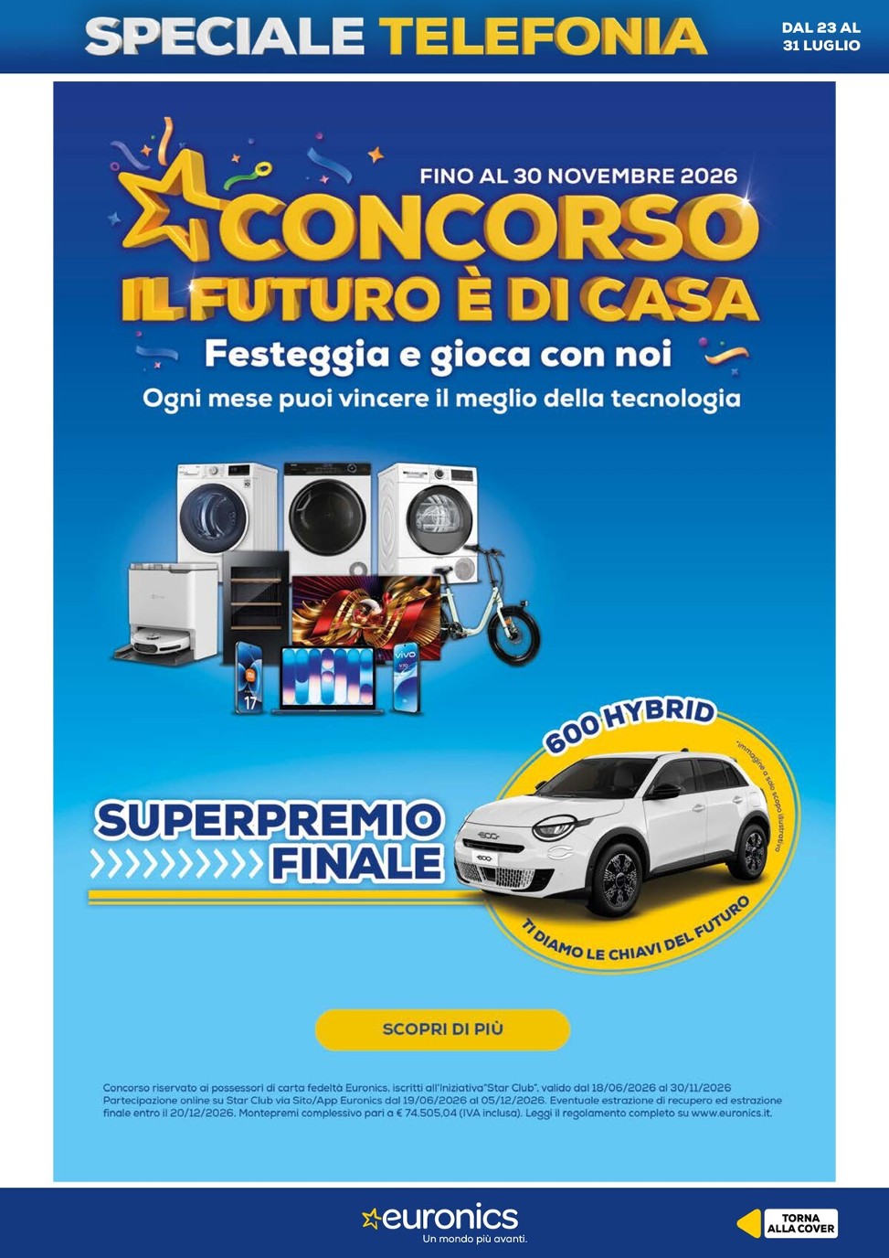 euronics - Volantino attuale di Euronics - Speciale Telefonia valido dal giovedì 23/07/2026 al venerdì 31/07/2026 - page: 2