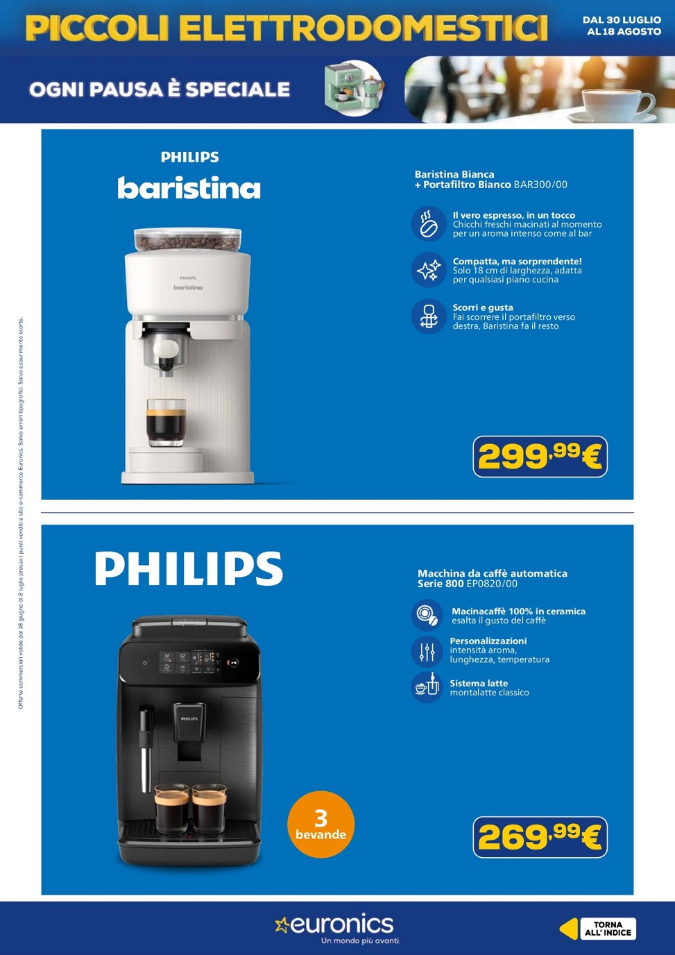 euronics - Volantino attuale di Euronics valido dal giovedì 30/07/2026 al mercoledì 19/08/2026 - page: 18