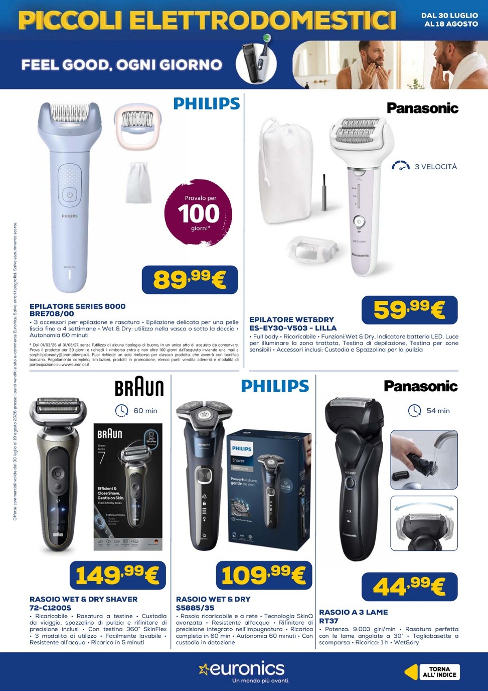 euronics - Volantino attuale di Euronics valido dal giovedì 30/07/2026 al mercoledì 19/08/2026 - page: 25