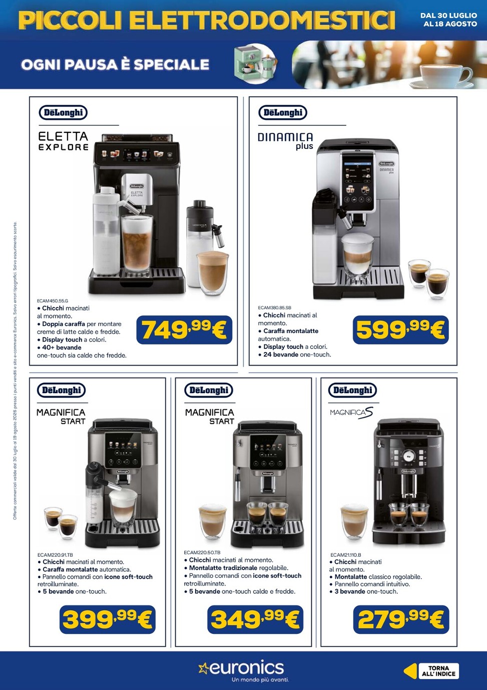 euronics - Volantino attuale di Euronics valido dal giovedì 30/07/2026 al mercoledì 19/08/2026 - page: 17