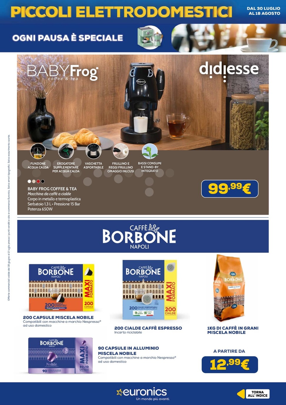 euronics - Volantino attuale di Euronics valido dal giovedì 30/07/2026 al mercoledì 19/08/2026 - page: 22