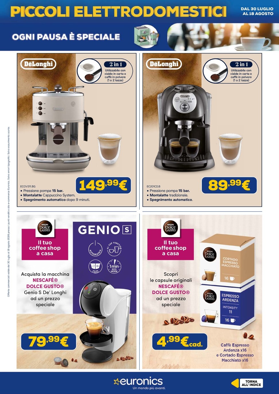euronics - Volantino attuale di Euronics valido dal giovedì 30/07/2026 al mercoledì 19/08/2026 - page: 19