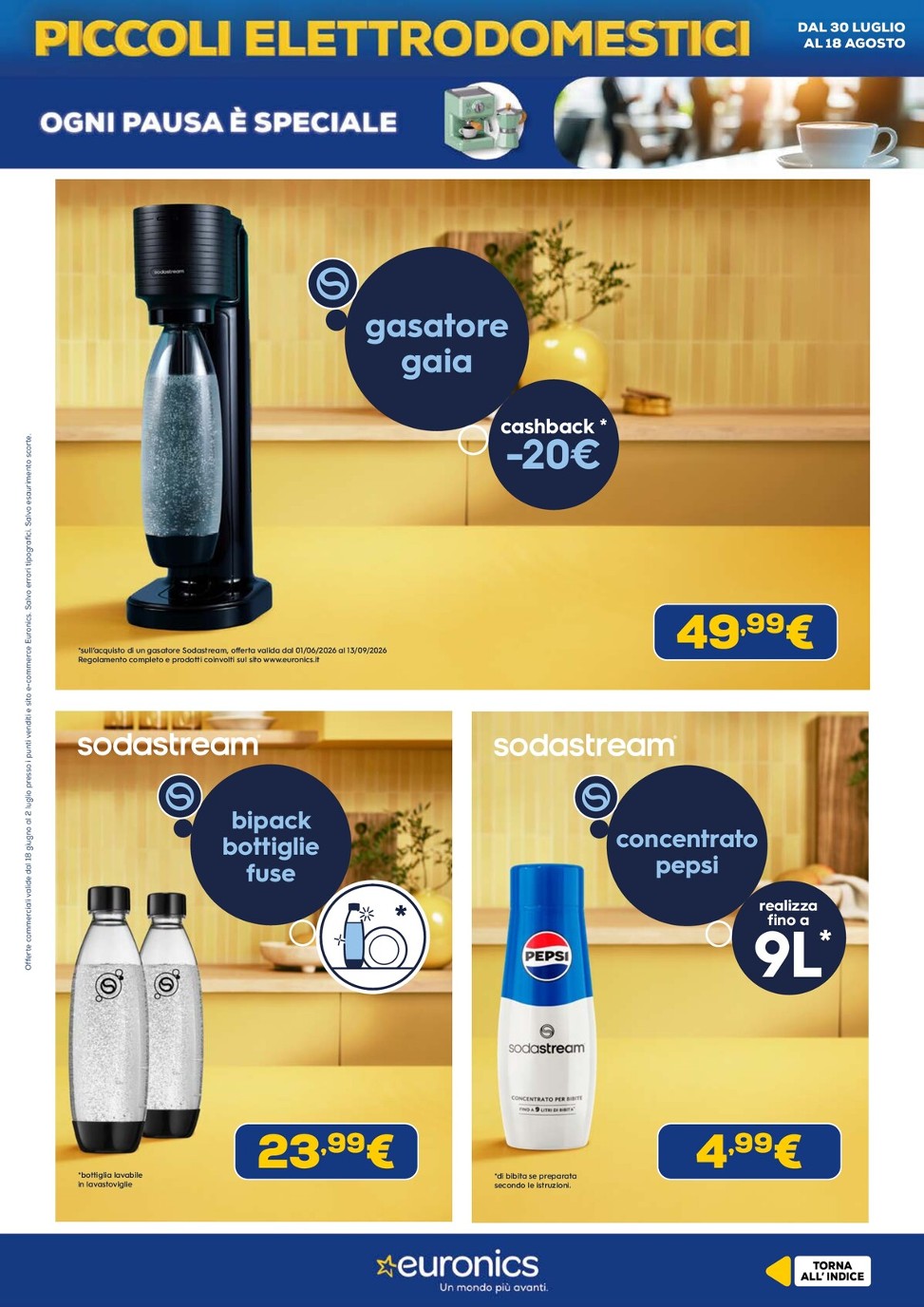 euronics - Volantino attuale di Euronics valido dal giovedì 30/07/2026 al mercoledì 19/08/2026 - page: 13