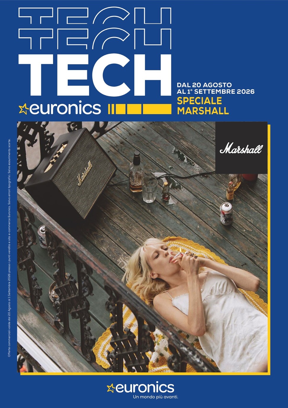 euronics - Volantino attuale di Euronics - Marshall valido dal giovedì 20/08/2026 al martedì 01/09/2026