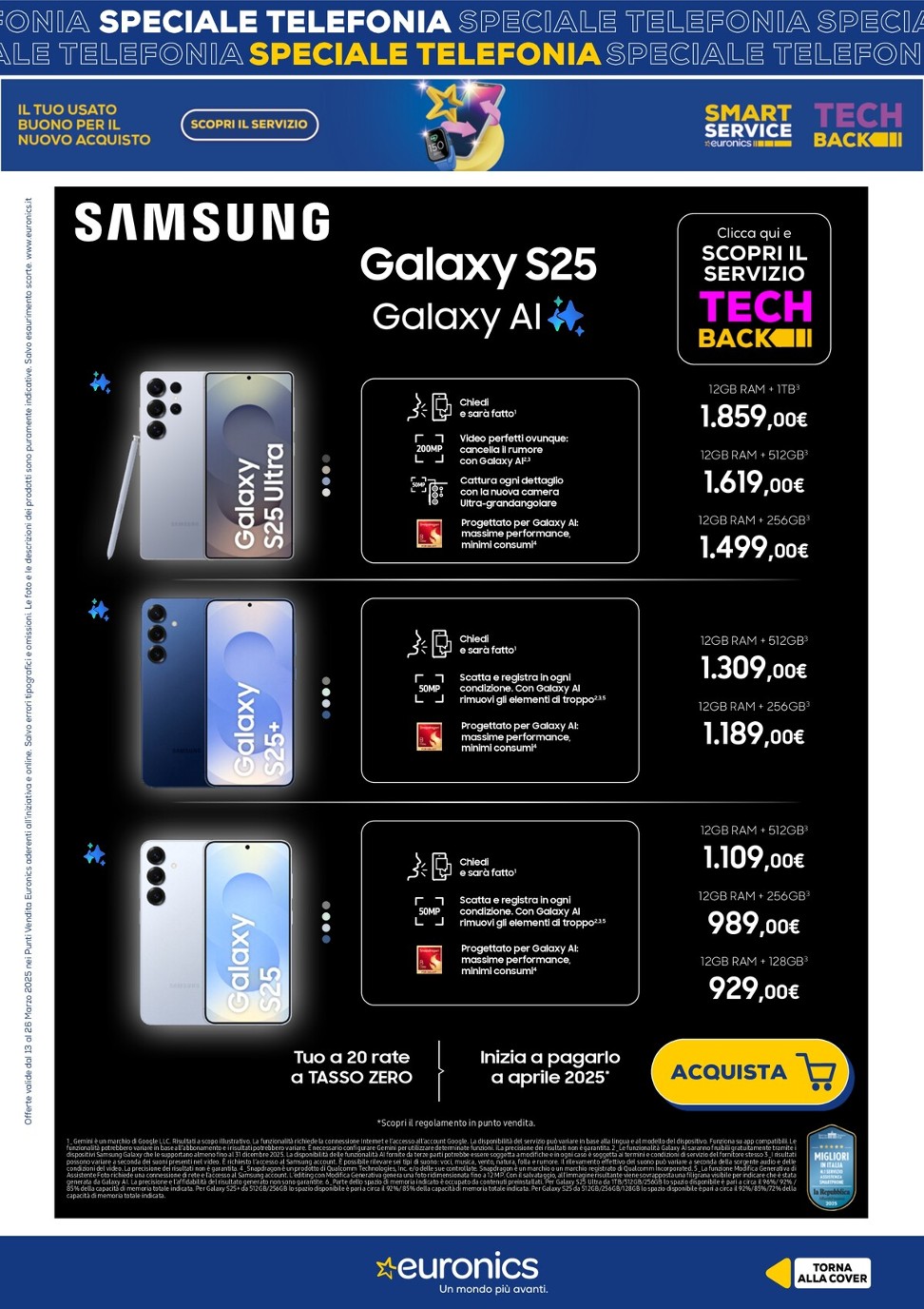 euronics - Volantino Euronics - Speciale Telefonia valido dal 13/03 al 26/03 - page: 2