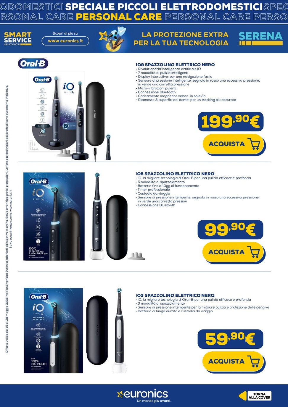 euronics - Volantino Euronics - Speciale Piccoli Elettrodomestici valido dal 15/05 al 28/05 - page: 23
