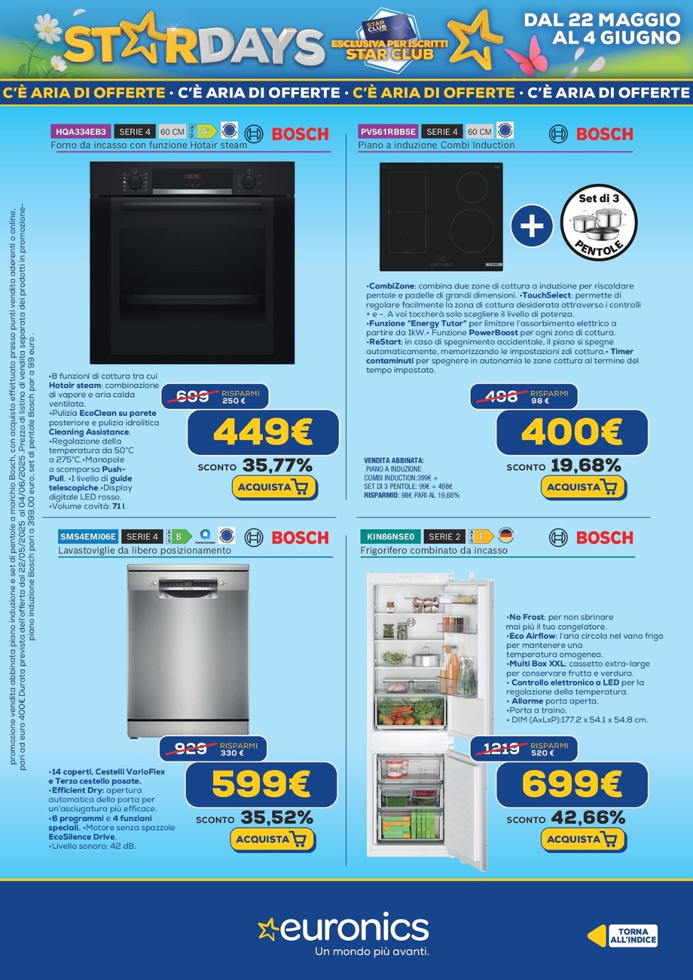 euronics - Volantino Euronics - Star Days valido dal 22/05 al 04/06 - page: 5