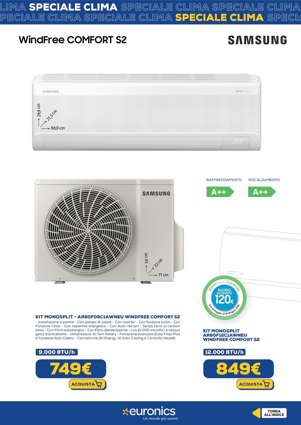 euronics - Volantino Euronics - Speciale Clima valido dal 29/05 al 18/06 - page: 20