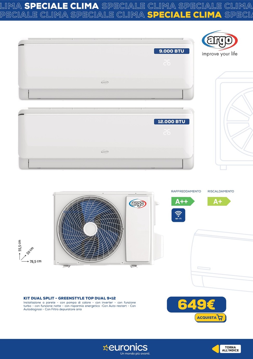 euronics - Volantino Euronics - Speciale Clima valido dal 29/05 al 18/06 - page: 24