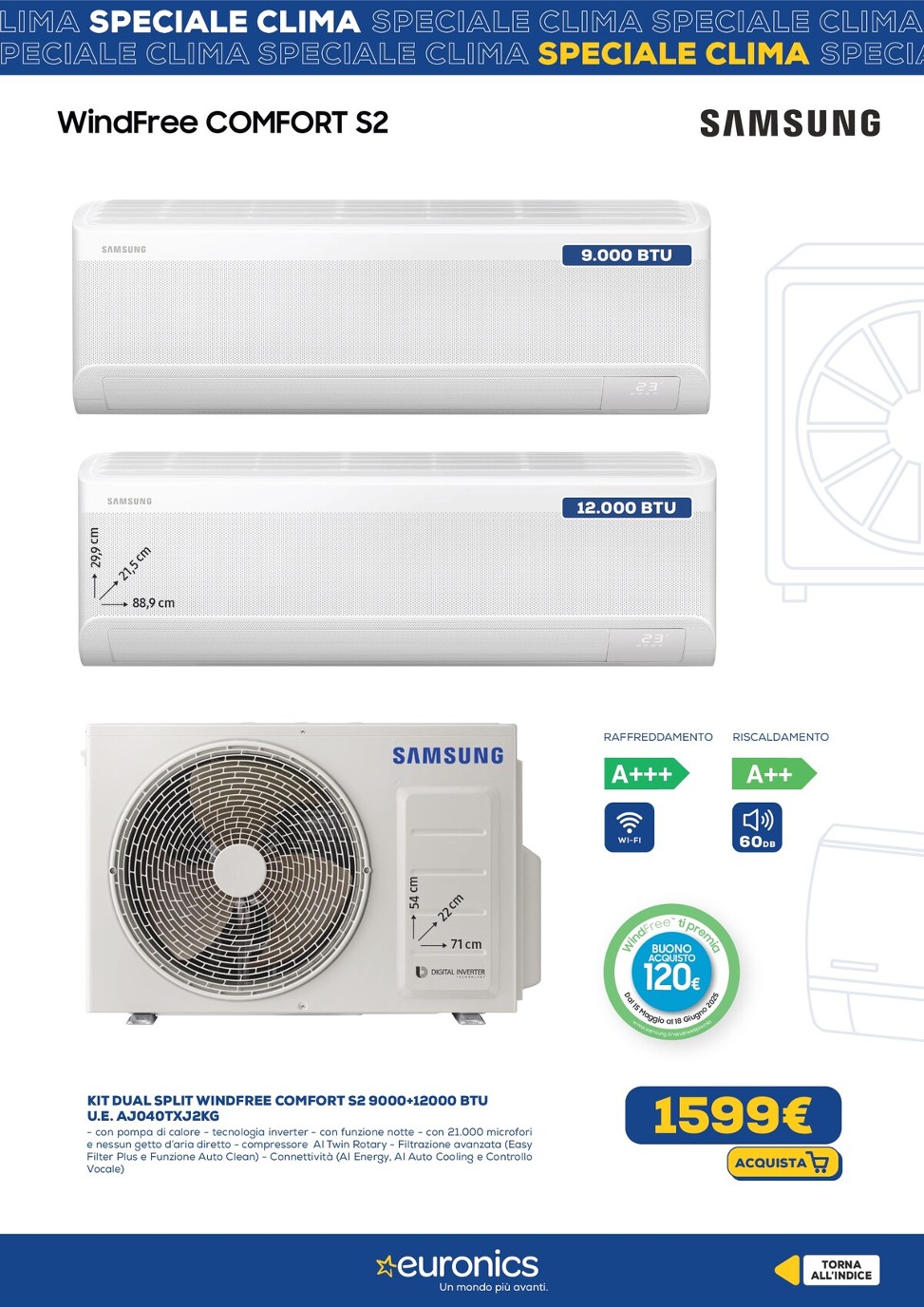 euronics - Volantino Euronics - Speciale Clima valido dal 29/05 al 18/06 - page: 19